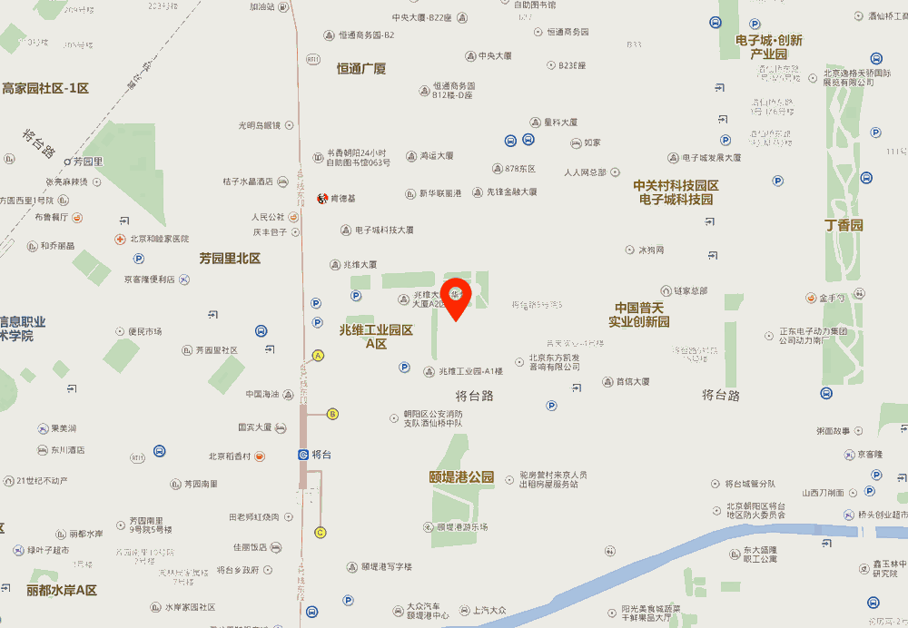 兆维工业园位置地图
